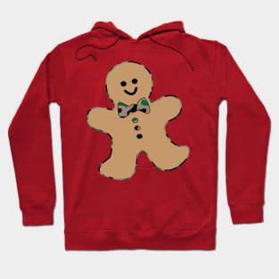 Gingerbread Man, Christmas, Holidays, decorations Hoodie